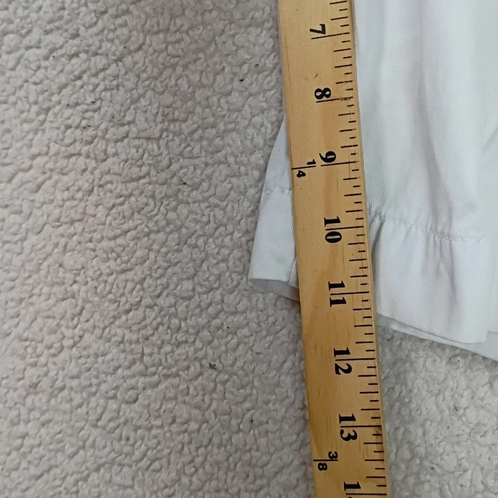 Roebuck and Co Cargo Shorts Mens 30 White 80s Style Utility Casual Cotton
